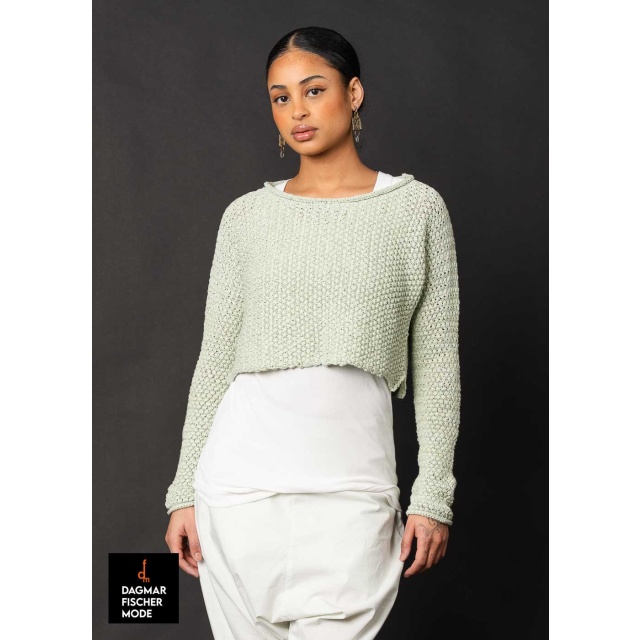 Sehr Kurzer Lochstrickpulli von RUNDHOLZ BLACK LABEL in verschiedenen Farben