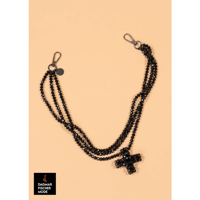 Kette A CHAIN M von PLÜ in black