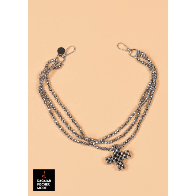 Necklace A CHAIN M by PLÜ in silver