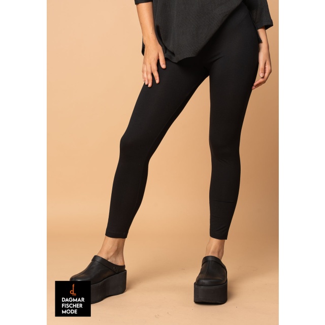 Jersey-Leggings von ELSEWHERE in black & midnight green