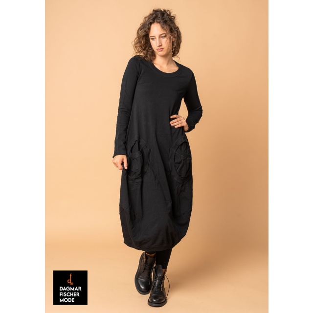 Tailliertes Sweatshirtkleid von RUNDHOLZ BLACK LABEL in black