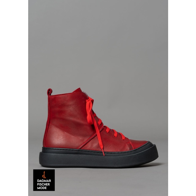 Wintersneaker von LOFINA in Gasoline fumo und rosso