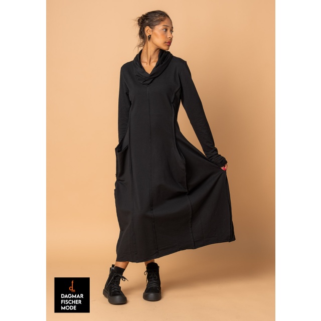 Tulpenkleid von KHEI in black