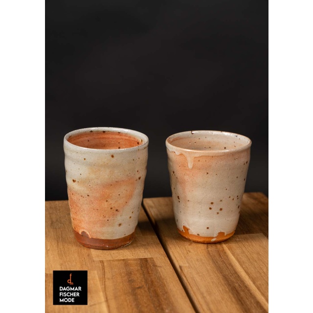 Becher-Set aus dem SälzerHolzbrandOfen von Annette Pfister