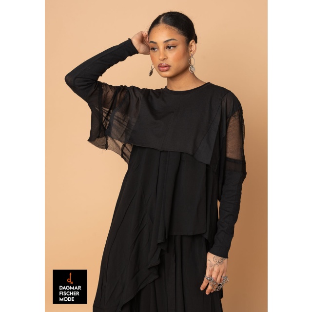 Kurzer Pulli AGILA von studiob3 in black