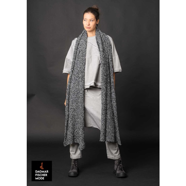 Strickschal BUBBLE von studiob3 in black & salt&pepper