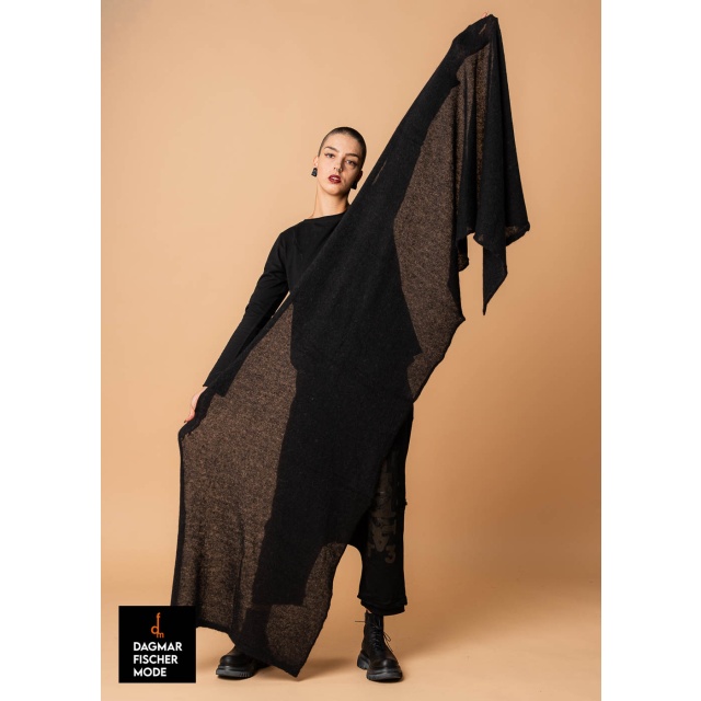 Wollschal FAGG von studiob3 in black, pearl & grey