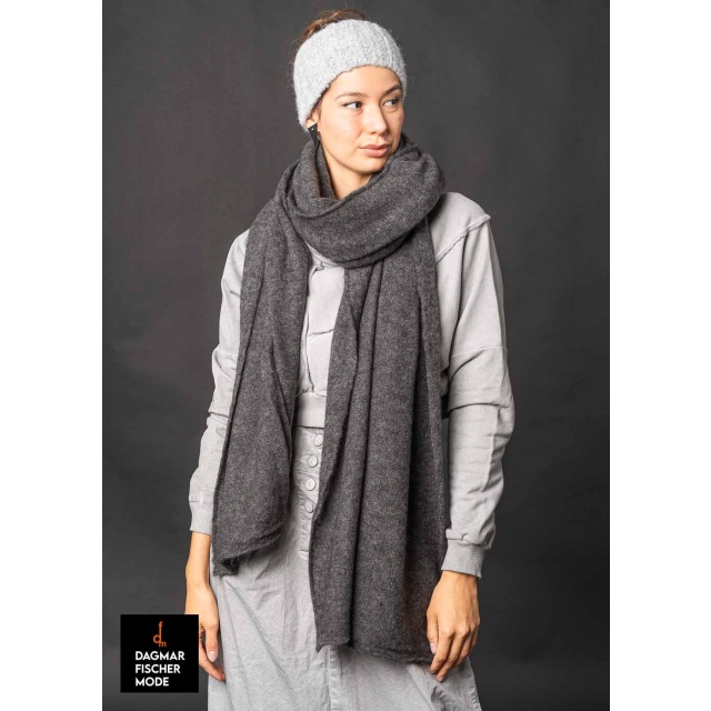 Wollschal FAGG von studiob3 in black, pearl & grey