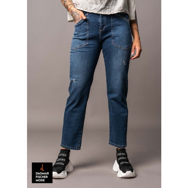 Jeans SENDY von Elias Rumelis in queen blue