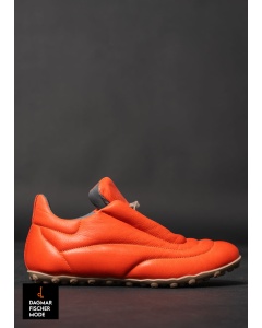 Sneaker mit flacher Sohle von LOFINA in Gasoline spritz aperol / moon