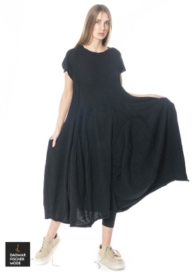 Long cashmere dress by RUNDHOLZ in black
