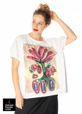 Special oversize T-Shirt by RUNDHOLZ in special handpaint