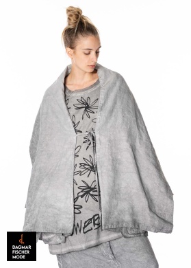 Casual oversized jacket by RUNDHOLZ DIP in charcoal 70% cloud & charcoal 10% cloud