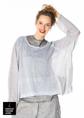 One size linen pullover by RUNDHOLZ DIP in three current colors