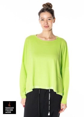 Oversize knitted pullover by RUNDHOLZ BLACK LABEL in four jacquard colors
