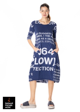 Beautiful summer dress with 3/4 sleeve by RUNDHOLZ BLACK LABEL in three great prints