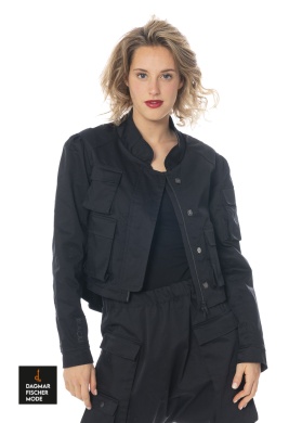 Jacke JUST AS LONG AS WE ARE TOGETHER von BLACK by K&M in black