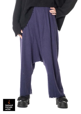 Soft oversize merino wool pants by RUNDHOLZ DIP in four current colors