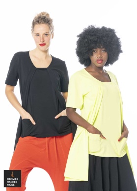 Twinset by PHILOMENA CHRIST in black & lime