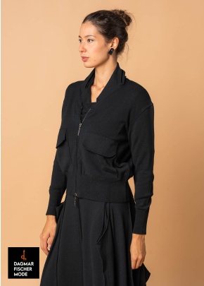 Strickjacke von KHEI in black