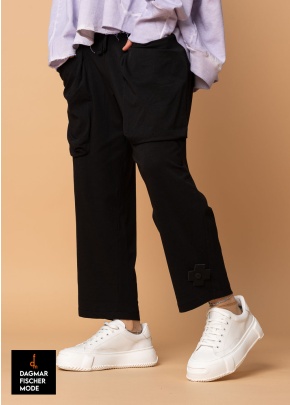 Jersey trousers RELAX PANT by PLÜ in black