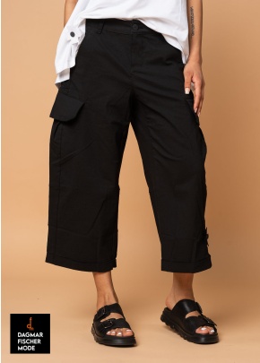 Elasticated trousers POCKETPANT by PLÜ in black