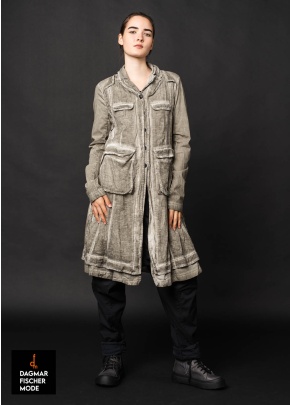 Taillierter Mantel von RUNDHOLZ in hay cloud