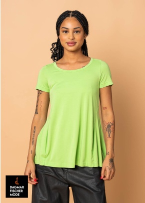 Kurzarm Basicshirt von RUNDHOLZ BLACK LABEL in lime