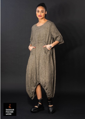 Leinenkleid von Baci & AMICI in onyx & original rope