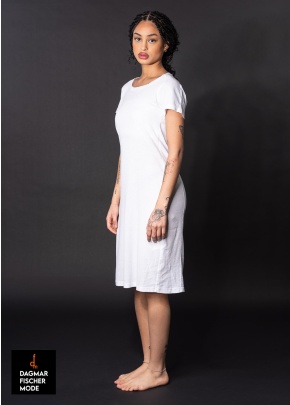 Kurzarm Midikleid von RUNDHOLZ black & starwhite