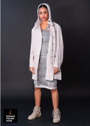 Legerer Oversize Mantel von RUNDHOLZ in asteroid check & moon check