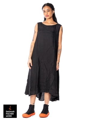 Legeres ärmelloses Sommerkleid von RUNDHOLZ DIP in black & royal