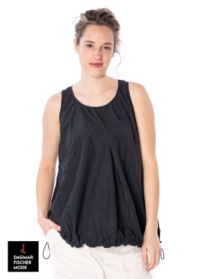 Legeres Top mit Kordelzug von RUNDHOLZ DIP in black