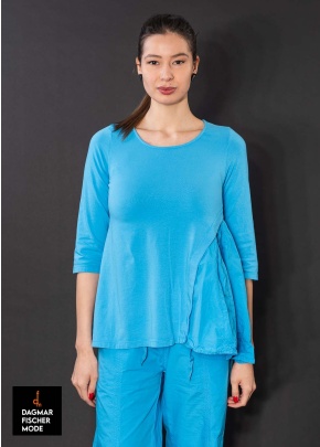 Raffiniertes T-Shirt von RUNDHOLZ BLACK LABEL in malibu