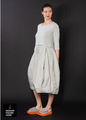 T-Shirt Kleid von RUNDHOLZ BLACK LABEL in grey