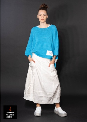 Elastischer Sommerrock von RUNDHOLZ BLACK LABEL in offwhite