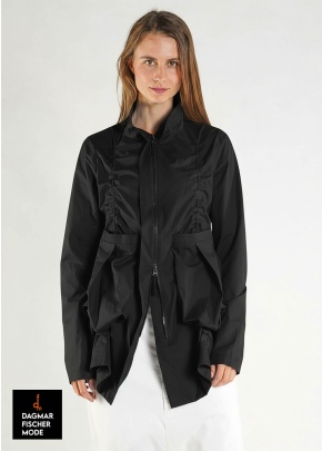 Rainproof jacket by RUNDHOLZ in black