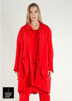 Onesize Leinenmantel von RUNDHOLZ in Farben der Saison