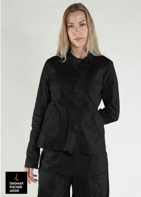 Hochelastische Jacke von RUNDHOLZ in black & electric