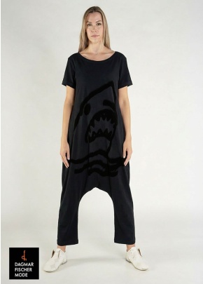 Leichter Overall von RUNDHOLZ in black print