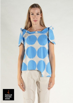 Elasticated shirt by RUNDHOLZ in black