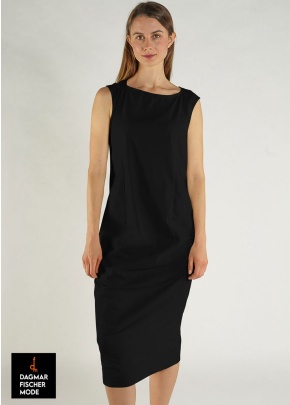 Slim, elasticated dress by RUNDHOLZ in black NEW SALE