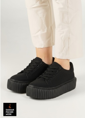 Summer sneakers by RUNDHOLZ in black