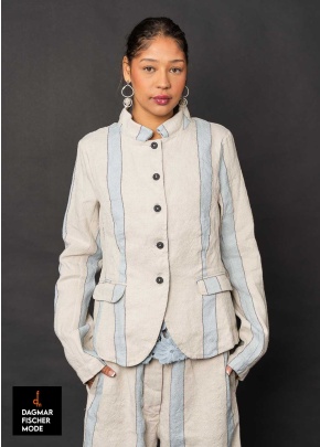 Taillierter Blazer von RUNDHOLZ DIP in sky stripe