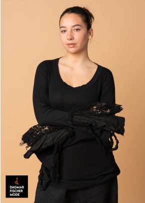 Langarmshirt von RUNDHOLZ DIP in black gloss