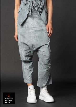Pantalon basique de RUNDHOLZ DIP en seaweed fog et seafoam fog