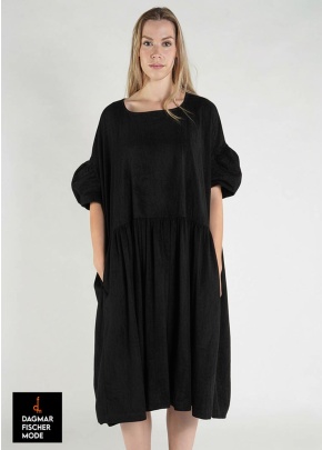 Oversize Kleid von RUNDHOLZ DIP in black gloss