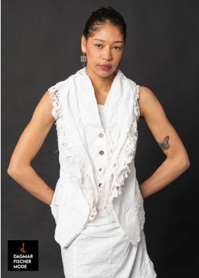 Vest by RUNDHOLZ DIP in seaweed fog and seafoam fog