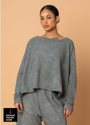 Oversize Shirt von RUNDHOLZ DIP in seaweed fog