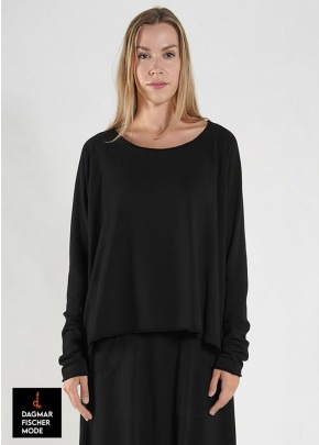 Oversize Shirt von RUNDHOLZ DIP in black gloss